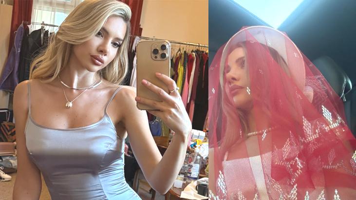 Sinan Akçıl’a söylediği sözle gündemdeydi! Otilia dünyaevine girdi, gelinliği dikkat çekti