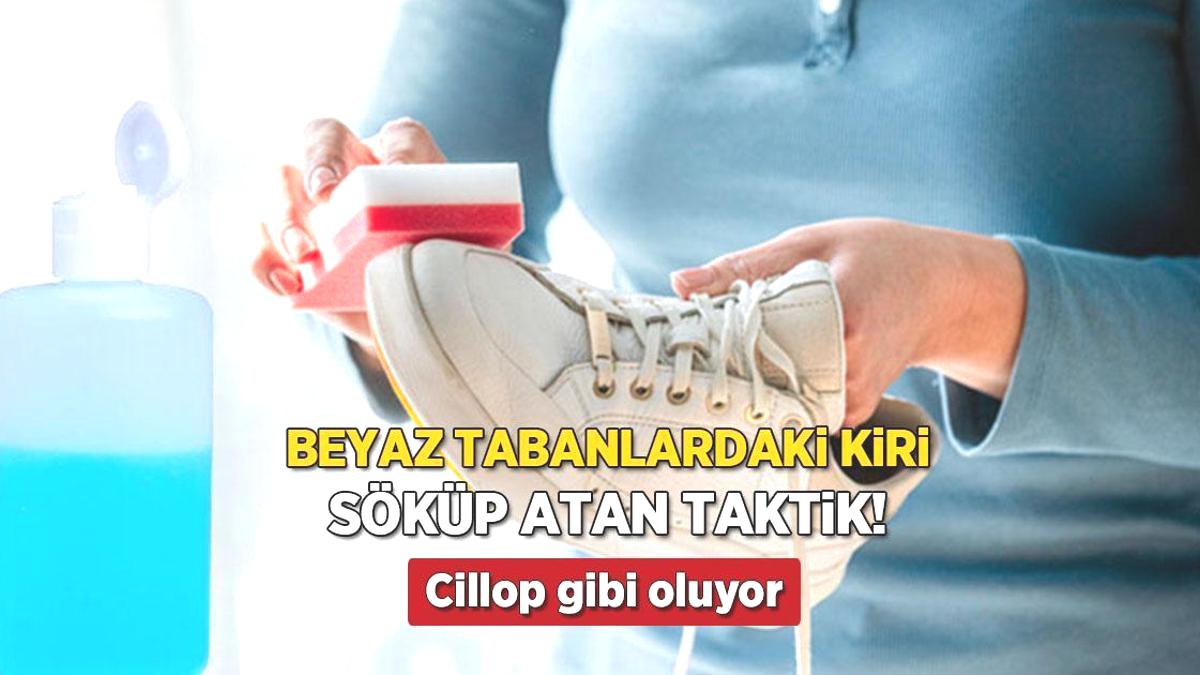 Asetonla ojenizi değil ayakkabılarınızı temizleyin! Beyazlardaki etkisi inanılmaz, cillop gibi