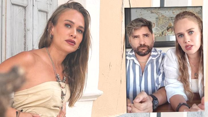 Begüm Öner ve Ceyhun Fersoy bebeklerinin cinsiyetini gözyaşlarıyla öğrendi