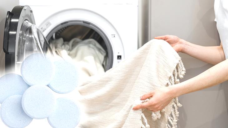 Çamaşır suyuna veda! Sararan perdeler protez tabletleriyle kar beyaz olacak