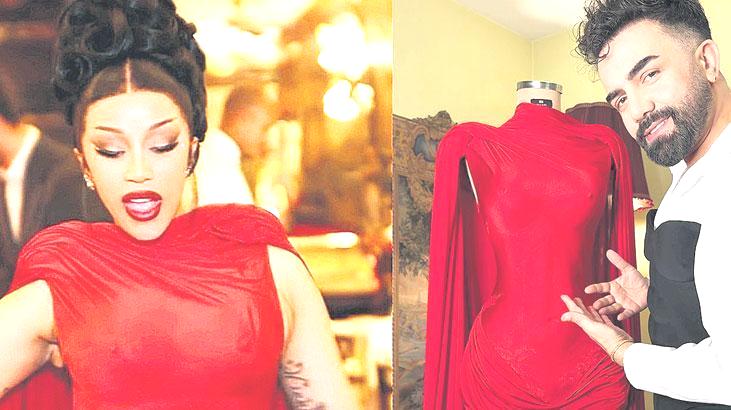 Cardi B Türk tasarımcı tercih etti