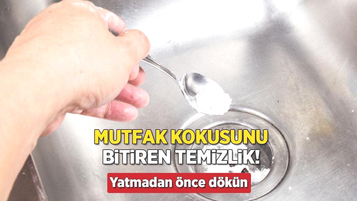 Gider kokusunun hakkından geliyor! Gece yatmadan dökün, kimyasala en iyi rakip