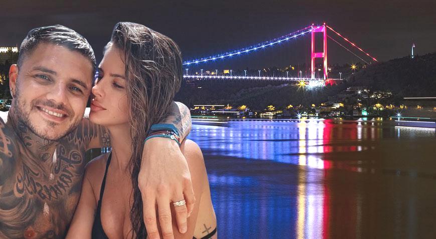 Icardi’nin Boğaz sevdası! Arnavutköy’de lüks villaya taşındı