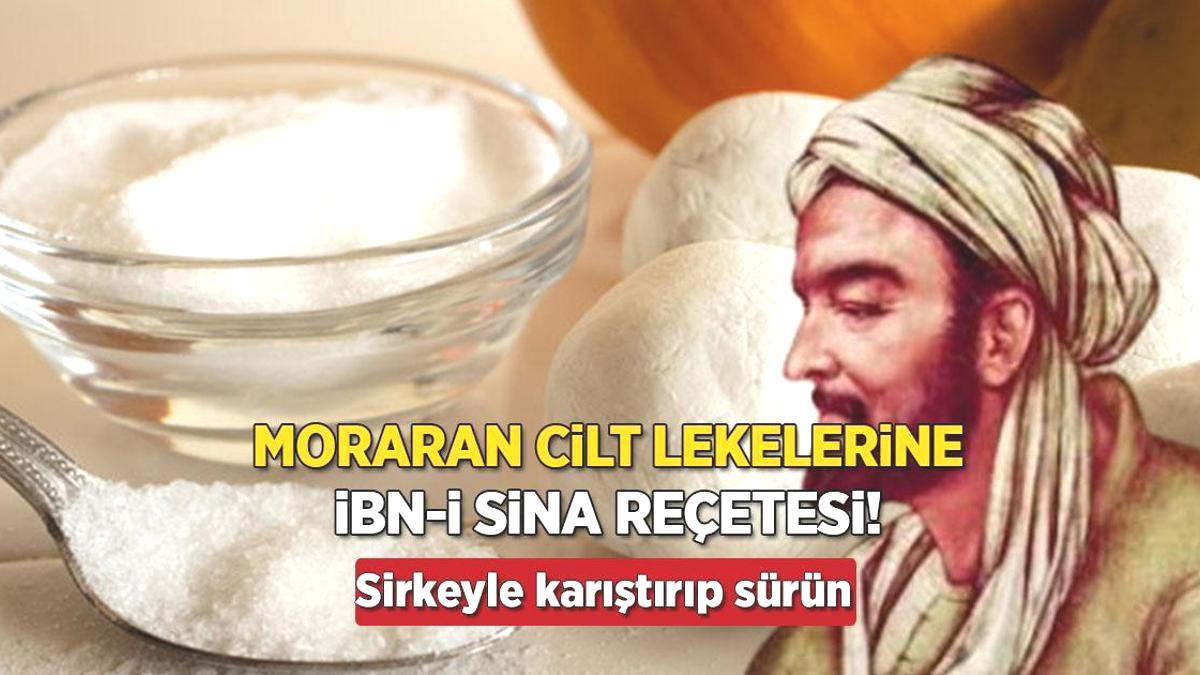 Moraran cilt lekelerine İbn-i Sina reçetesi! Sirkeyle karıştırıp sürün, izi bile kalmıyor