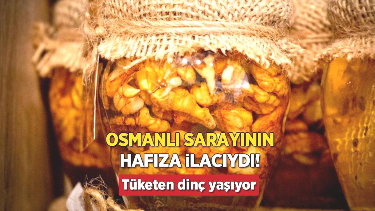 Osmanlı Sarayı’nın bir numaralı hafıza ilacı! Günde 1 avuç tüketen çakı gibi oluyor