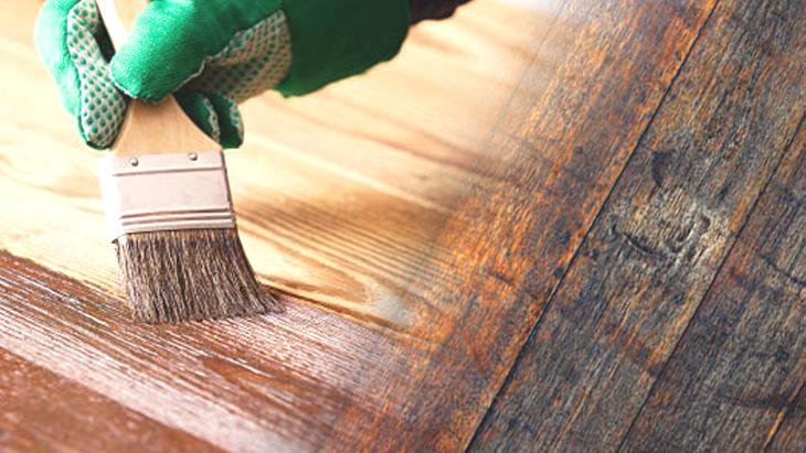 Sirke ve çelik yünüyle boyayın! Ahşaplara rengini veriyor: 2 gün bekletince tamam