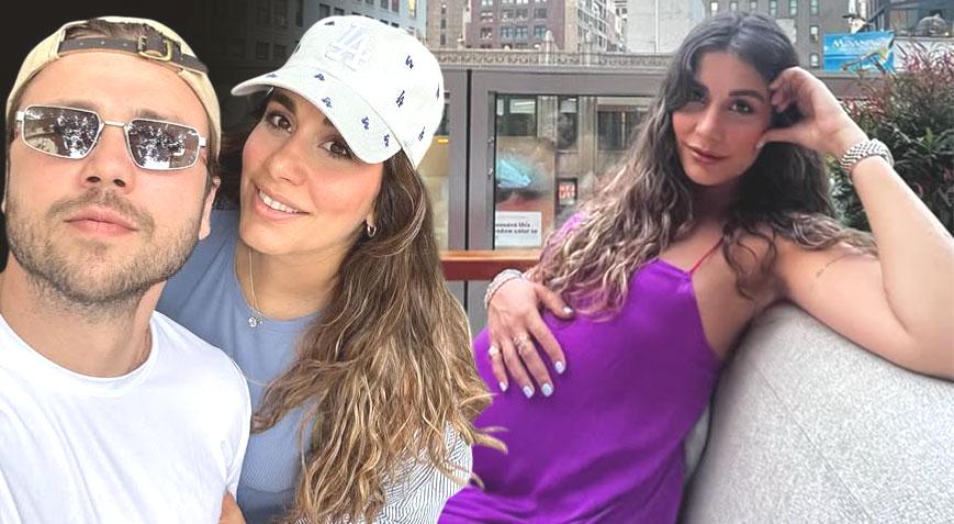 Tolga Sarıtaş-Zeynep Mayruk çiftinin mutlu günü! Bebeklerini kucaklarına aldılar