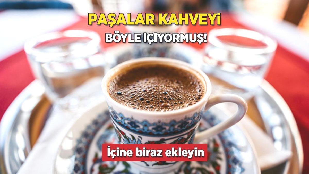 Türk kahvesini paşalar gibi için! Pişirirken içine biraz ekleyin, yumuşatıp köpürtüyor