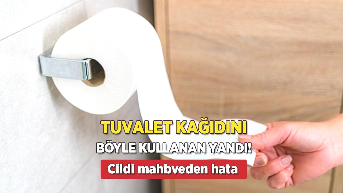 Tuvalet kağıdını böyle kullanan yandı! Klor tehlikesi hat safhada, cildi mahvediyor