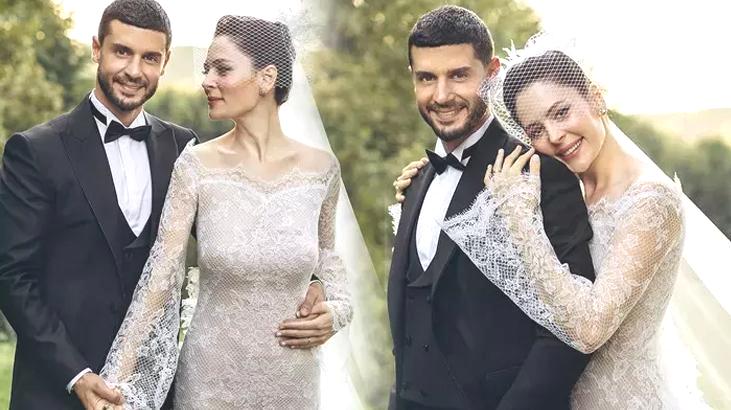 Yasak aşk iddiasıyla gündeme gelmişti! Berk Oktay’dan evlilik yıl dönümünde romantik paylaşım