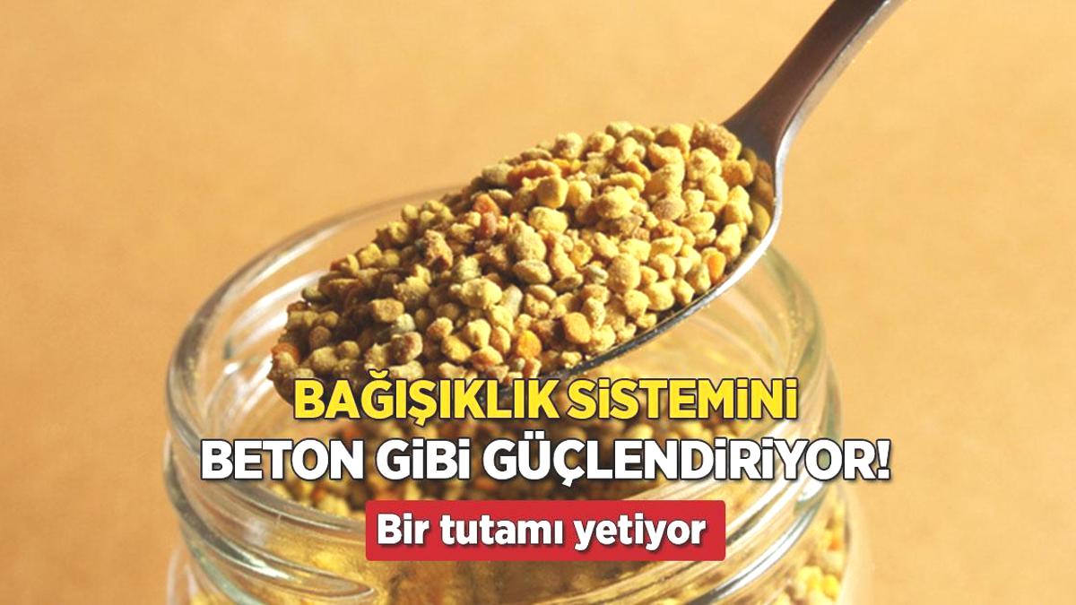 Bağışıklığı beton gibi güçlendiren süper besin! Bir tutamı yeter, gücü kovandan geliyor