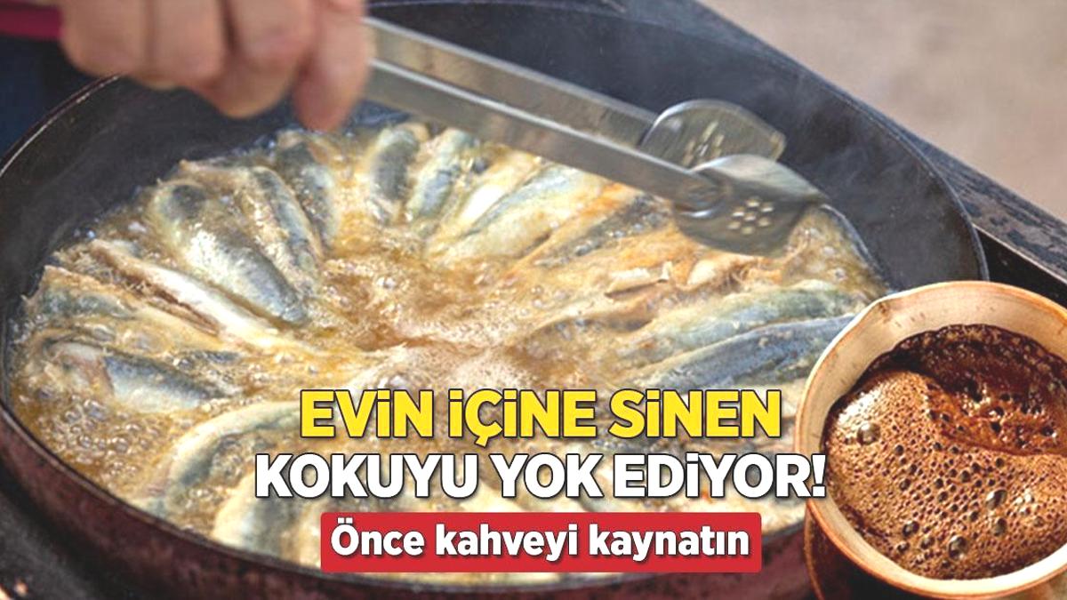 Hamsi kokusu eve sinmişse bu 3 adım kurtarıcı! Meğer çok basitmiş