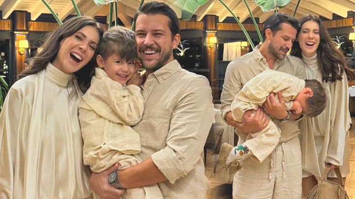 Mutlu aile tablosunu paylaştı! ‘Binlerce kez şükür’