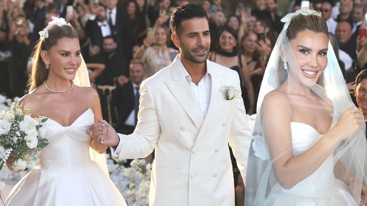 Sarayda görkemli düğünle evlenmişlerdi! Eşiyle romantik karesini paylaştı