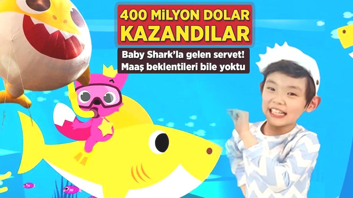 400 milyon dolar kazandılar! ‘Baby Shark’la gelen servet, maaş beklentileri dahi yoktu