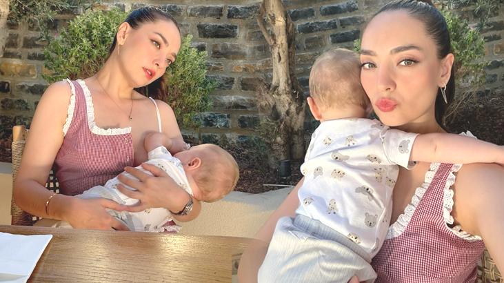 Atlas bebek büyüdü! Mutlu aile pozuna beğeni yağdı