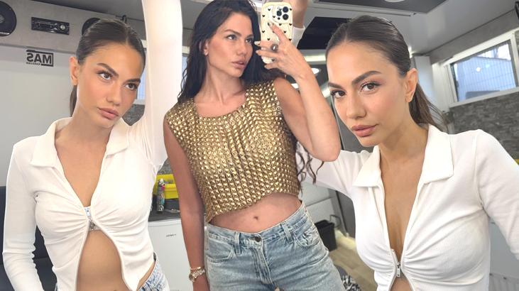 Demet Özdemir’den ayna karşısında poz! Yazdığı not dikkat çekti