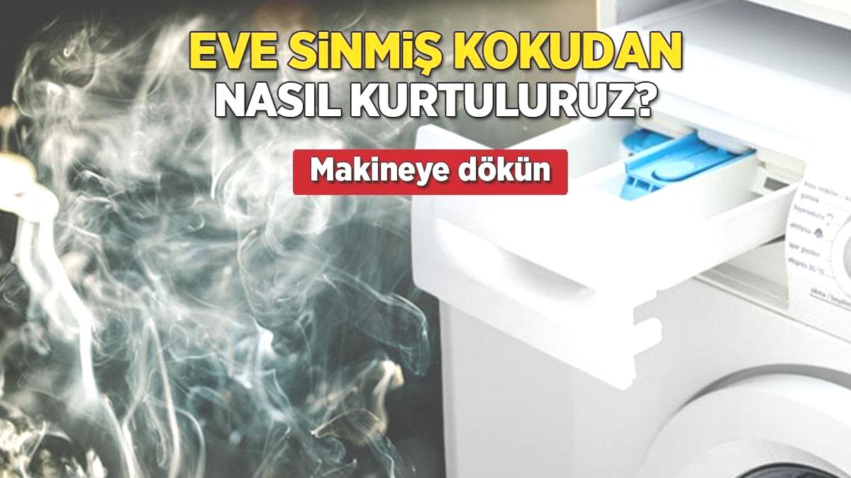 Eve sinen sigara kokusunu yok etmenin tek adımı: Makineye ekleyin