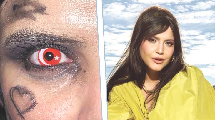 Feyza Civelek’in Cadılar Bayramı kostümü! Gözündeki detay dikkat çekti: Sosyal medyaya damga vurdu