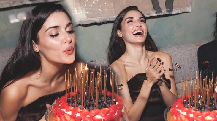Hande Erçel doğum günü kutlamalarına doymadı! Bu kez Moskova’da parti yaptı