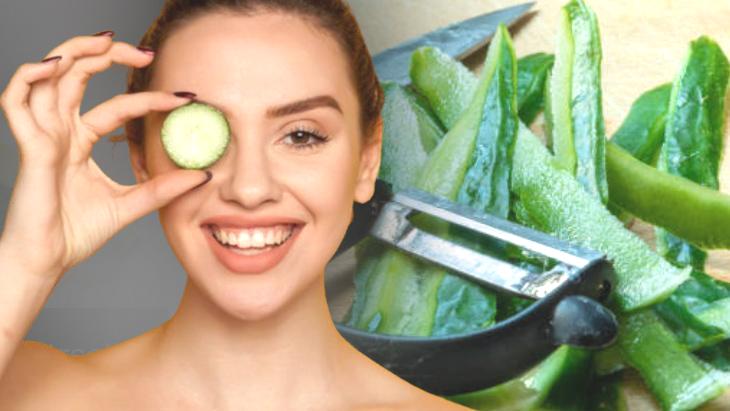 Hem gübre hem kolonya! Çiçekleri büyütüp soğan kokusunu silen salatalık kabuğu