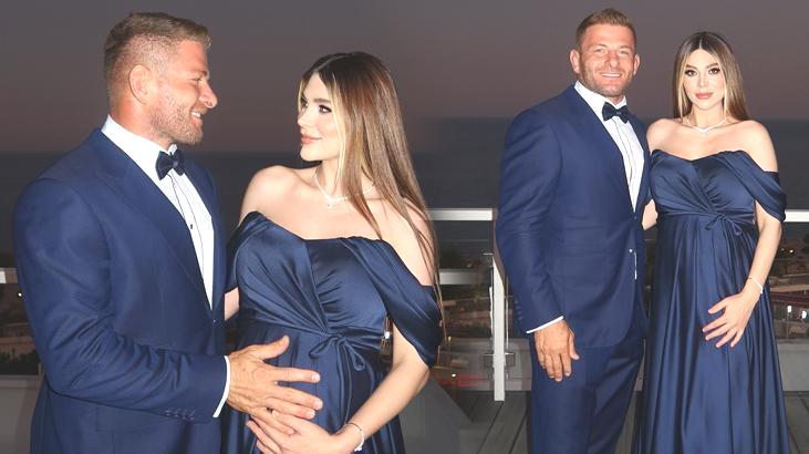 İşte İlis bebek! Survivor İsmail Balaban ve eşinden mutlu aile pozu