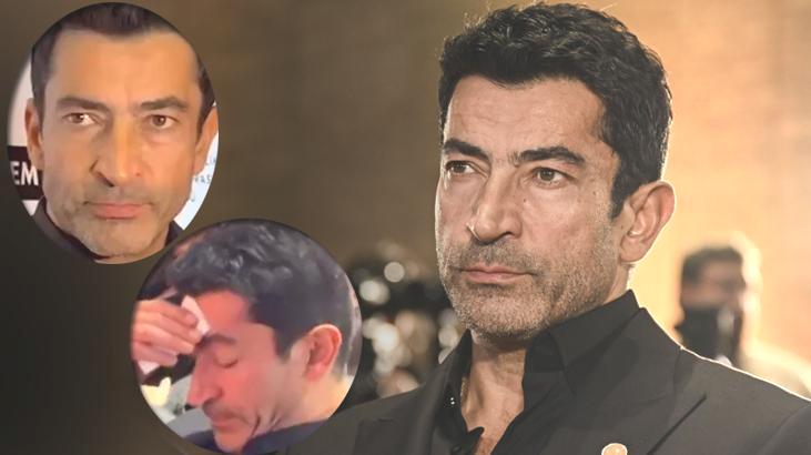Kenan İmirzalıoğlu’nun duygusal anları! Eşi Sinem Kobal elini bırakmadı