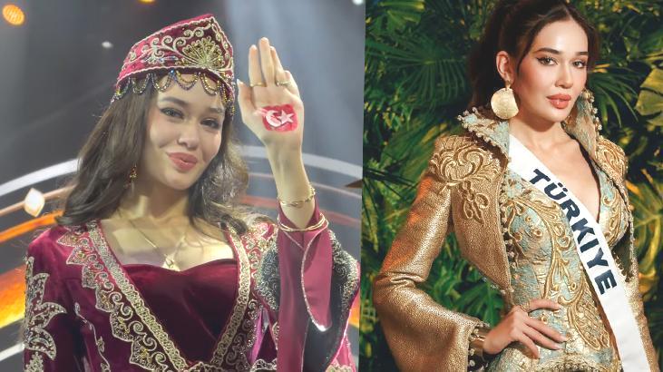 Miss Universe için geri sayım! Ceren Arslan, Türk bayrağını istedi güvelik izin vermedi
