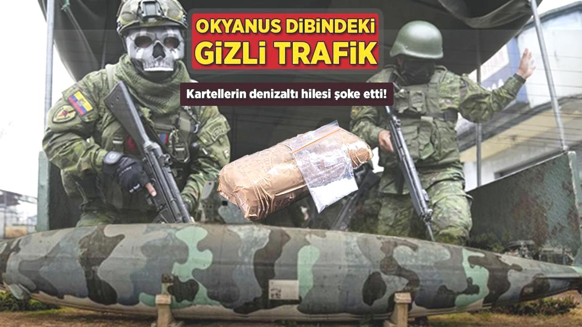 Okyanus dibindeki gizli uyuşturucu trafiği: Kartellerin ‘denizaltı’ hilesi şoke etti