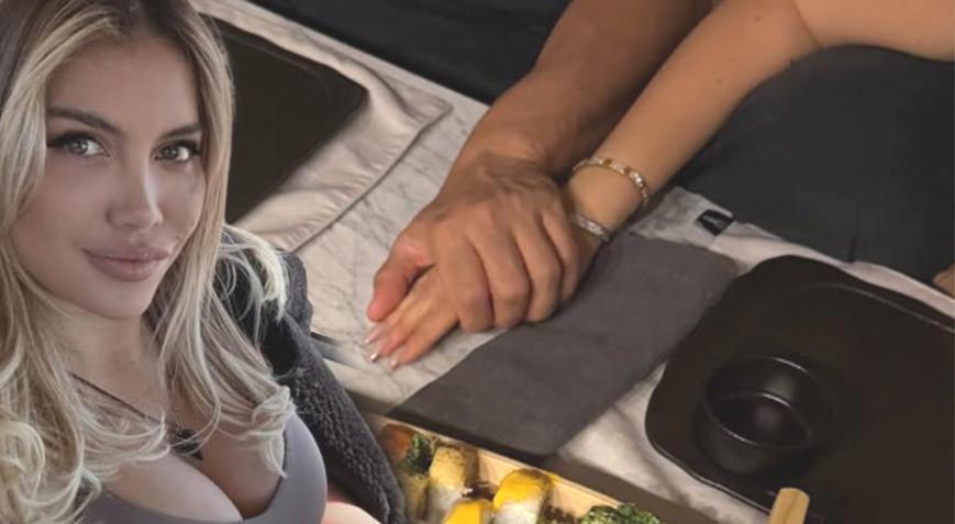 ‘Wanda Nara gerçek aşkı buldu’ yorumları! Elini bir an olsun bırakmıyor