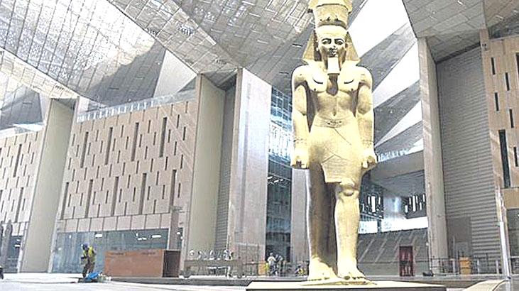 Büyük Mısır Müzesi’ni sel bastı