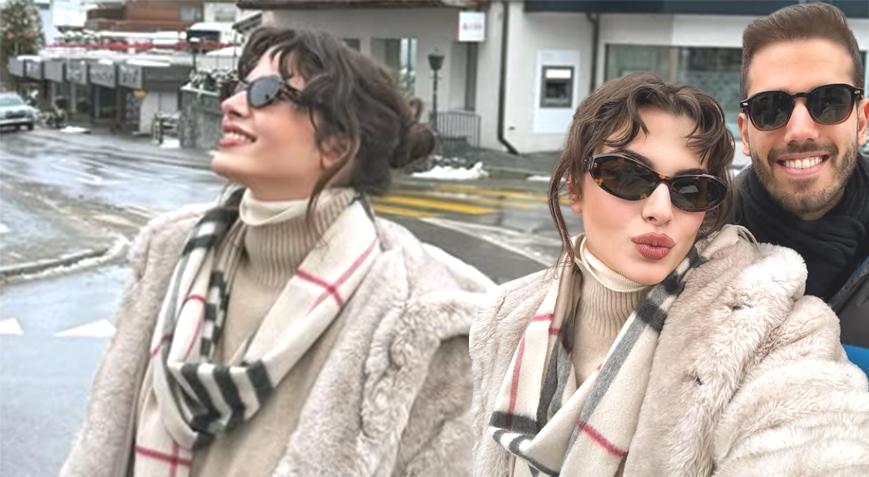 Derin Talu ve sevgilisinin romantik tatilinden yeni kareler