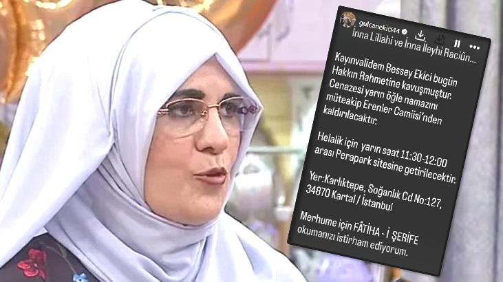 Gelinim Mutfakta’nın fenomen kayınvalidesiydi! Besime Ekici hayatını kaybetti