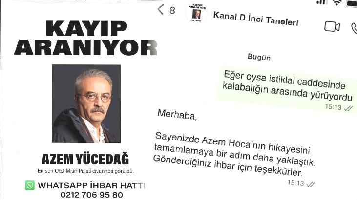 Azem için ihbar yapıyor! Whatsapp hattı devrede