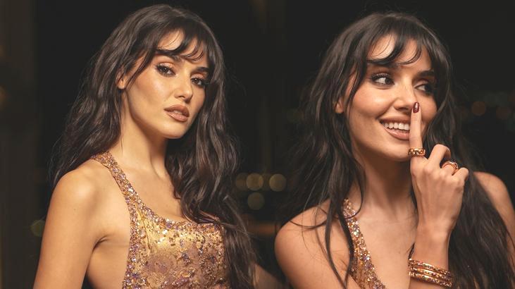 Her paylaşımı olay! Hande Erçel yeni pozlarıyla Instagram’ı salladı