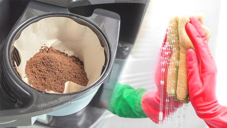 Herkes bezle siliyor ama hata burada! Kahvenin filtresi aynaları cam gibi yapıyor