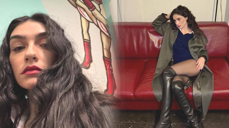 İnci Taneleri’nin Dilber’i ortalığı yaktı geçti! Hazar Ergüçlü’nün pozlarına beğeni yağdı