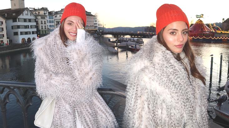 Sıla Türkoğlu’nun romantik tatili! Pozlarıyla Zürih’i ısıttı