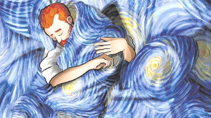 Van Gogh, çizgi roman kahramanı olursa