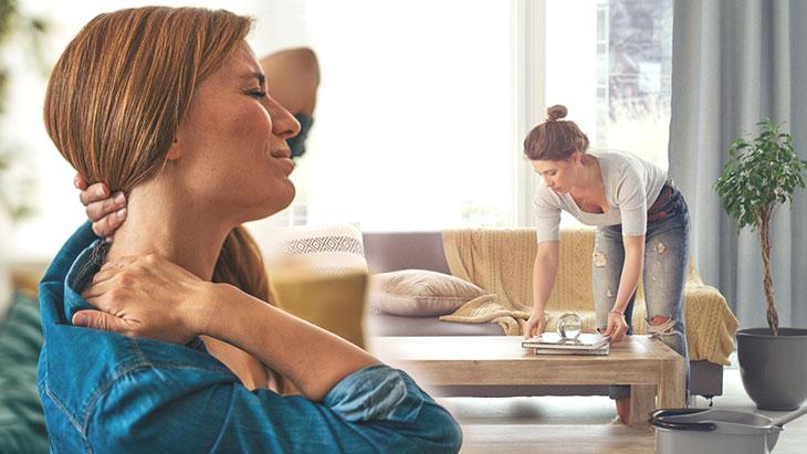 Ev işleri, sinir sıkışması sebebi! Güç kaybı başladıysa geç kalmayın