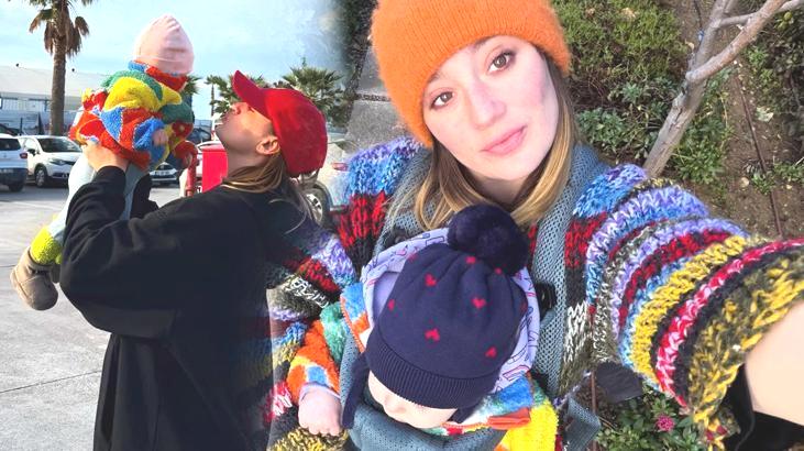 Gizem Karaca ve kızı Leyla Yaz’dan iç ısıtan kare