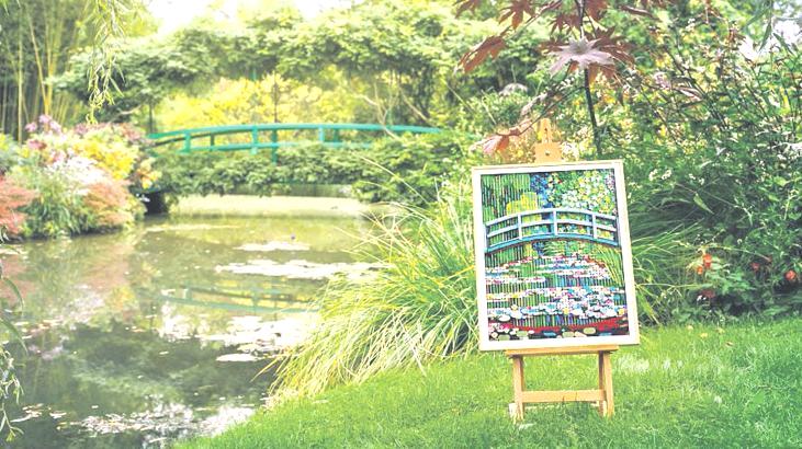 Monet’nin fırçası lego oldu