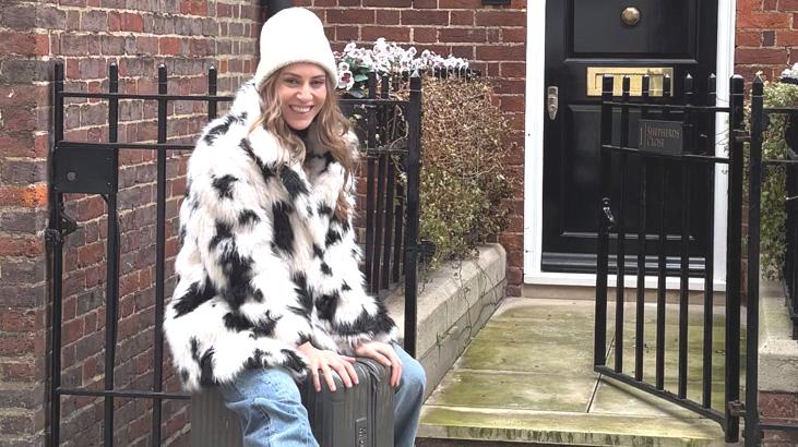 Tatil rotası Londra oldu! Sinem Kobal’dan yeni Instagram pozları