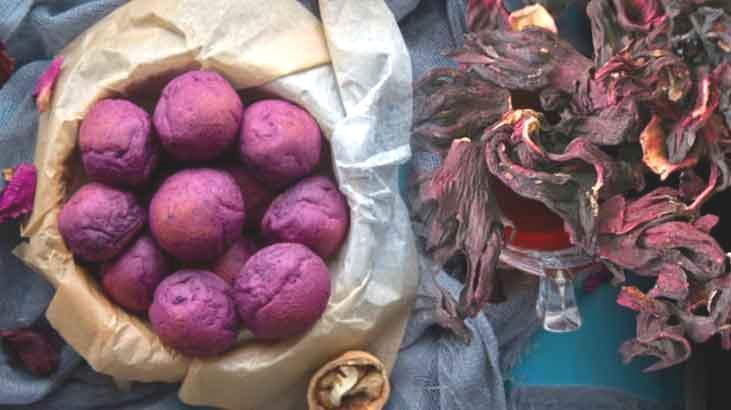 Artan hibiskus çayını dökmeyin! Kıyır kıyır kurabiye oluyor: Soğutup hamura ekleyin