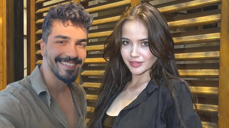 Ayrılık iddialarına noktayı koydu! Yağmur Yüksel ve sevgilisi Oktay Ekinci’den romantik poz