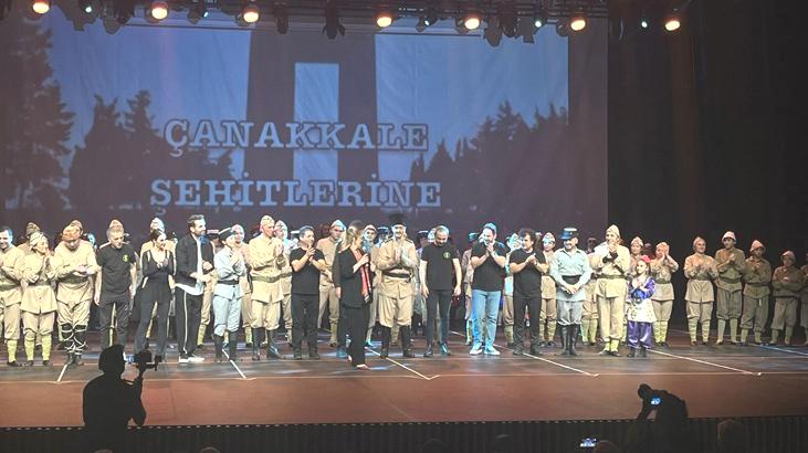 Çanakkale ruhu sahneye taşındı! ‘Destan Yazanların Hikayesi: Çanakkale 1915’ etkinliği yapıldı