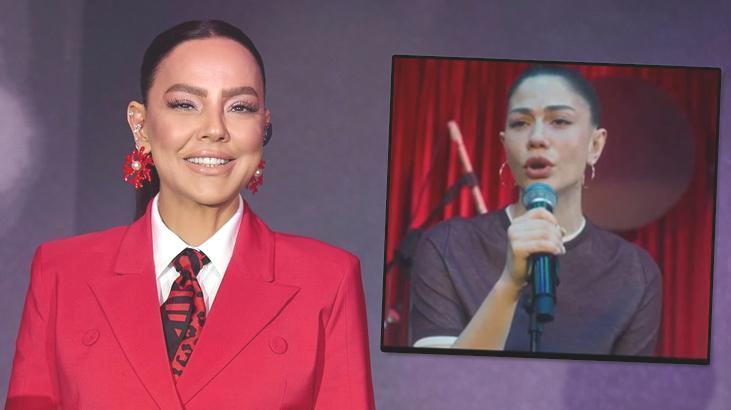 Demet Özdemir’in performansı Ebru Gündeş’i mest etti: Sen söyledin biz gözler dolu dolu’