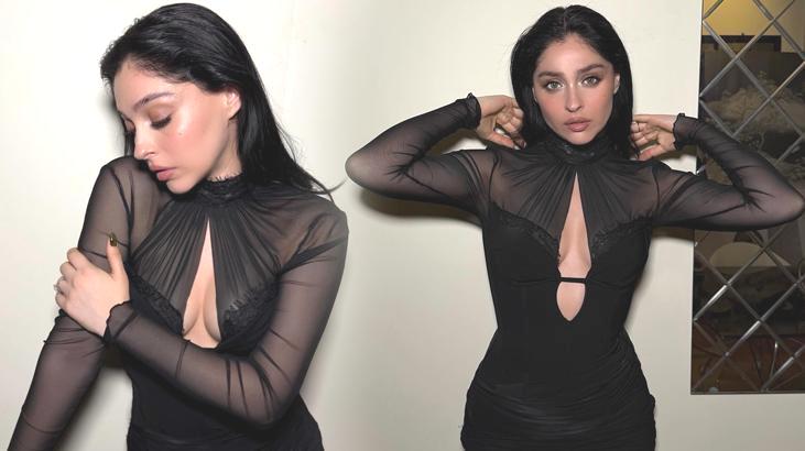 Güller ve Günahlar’ın yıldızı siyahlar içinde! Cemre Baysel güzelliğiyle büyüledi