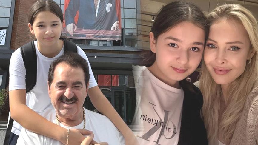 İbrahim Tatlıses’in kızı Elif Ada annesini geçti: 12 yaşında 1.80 boyunda