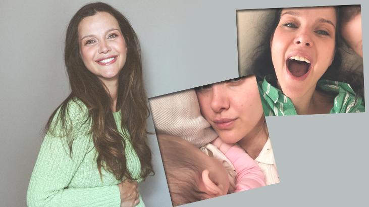 İrem Helvacıoğlu’ndan yeni kareler! İşte kızı Sora’nın son hali